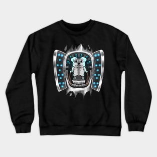 Shih Tzu Inside Costume Shih Tzu Takes Over Control Crewneck Sweatshirt